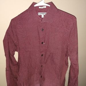 Men's Express dress shirt size medium perfect cond